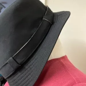 Burberry | Accessories | Burberry Black Hat With Check Nova  display picture 3